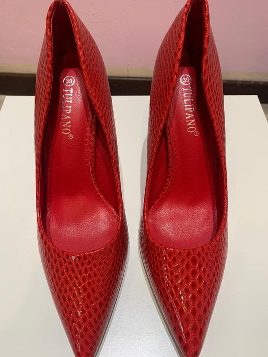 DÉCOLLETÉ ROSSO PITONATO