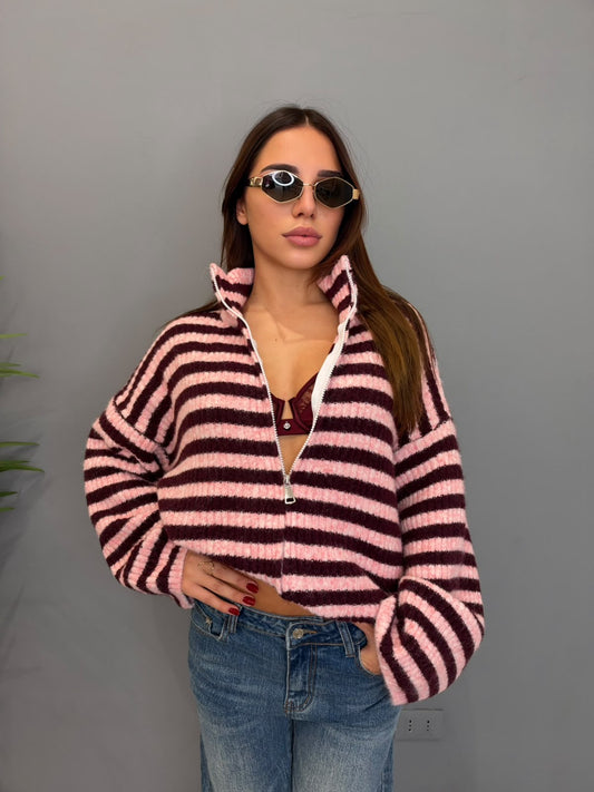 Maglione riga