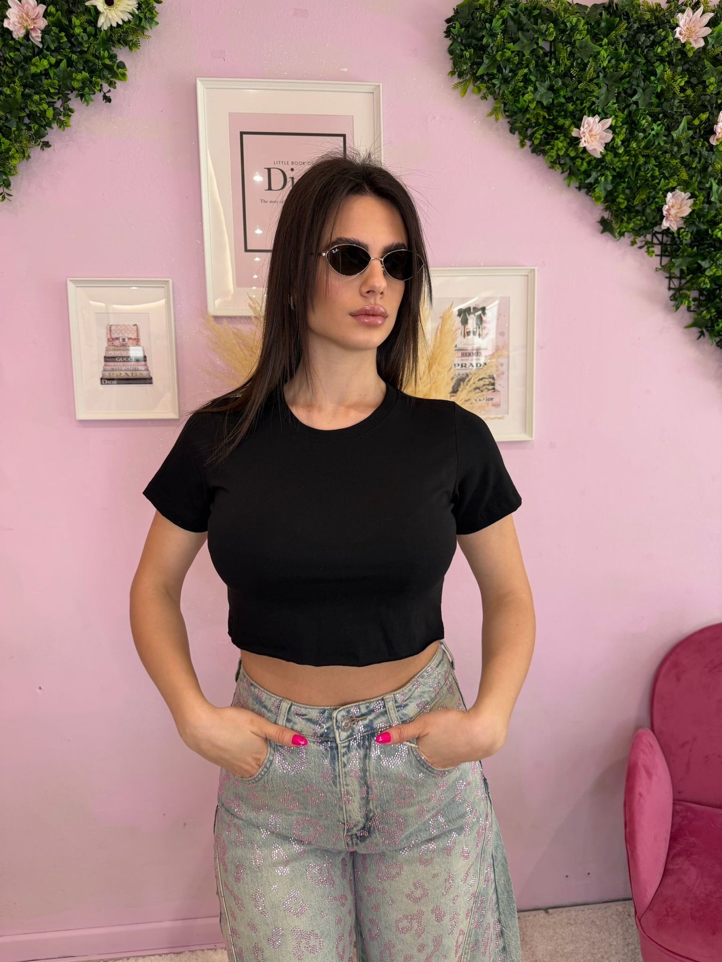 T-SHIRT CROP ZOE