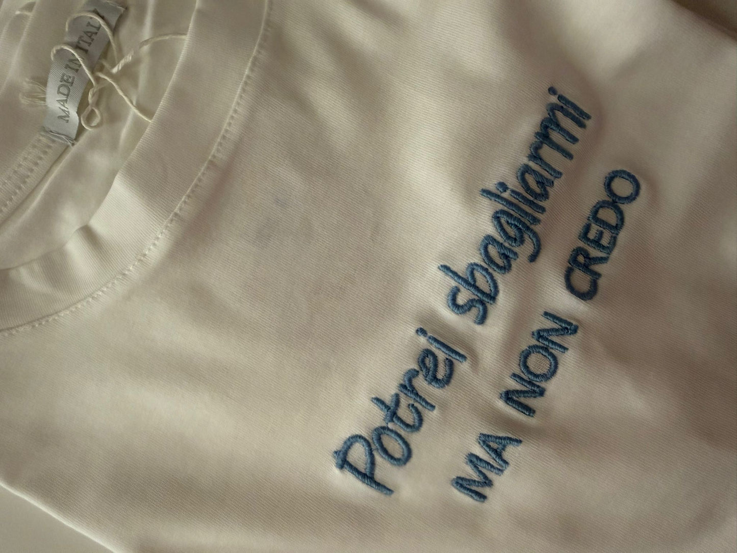 T-shirt potrei sbagliarmi ma non credo