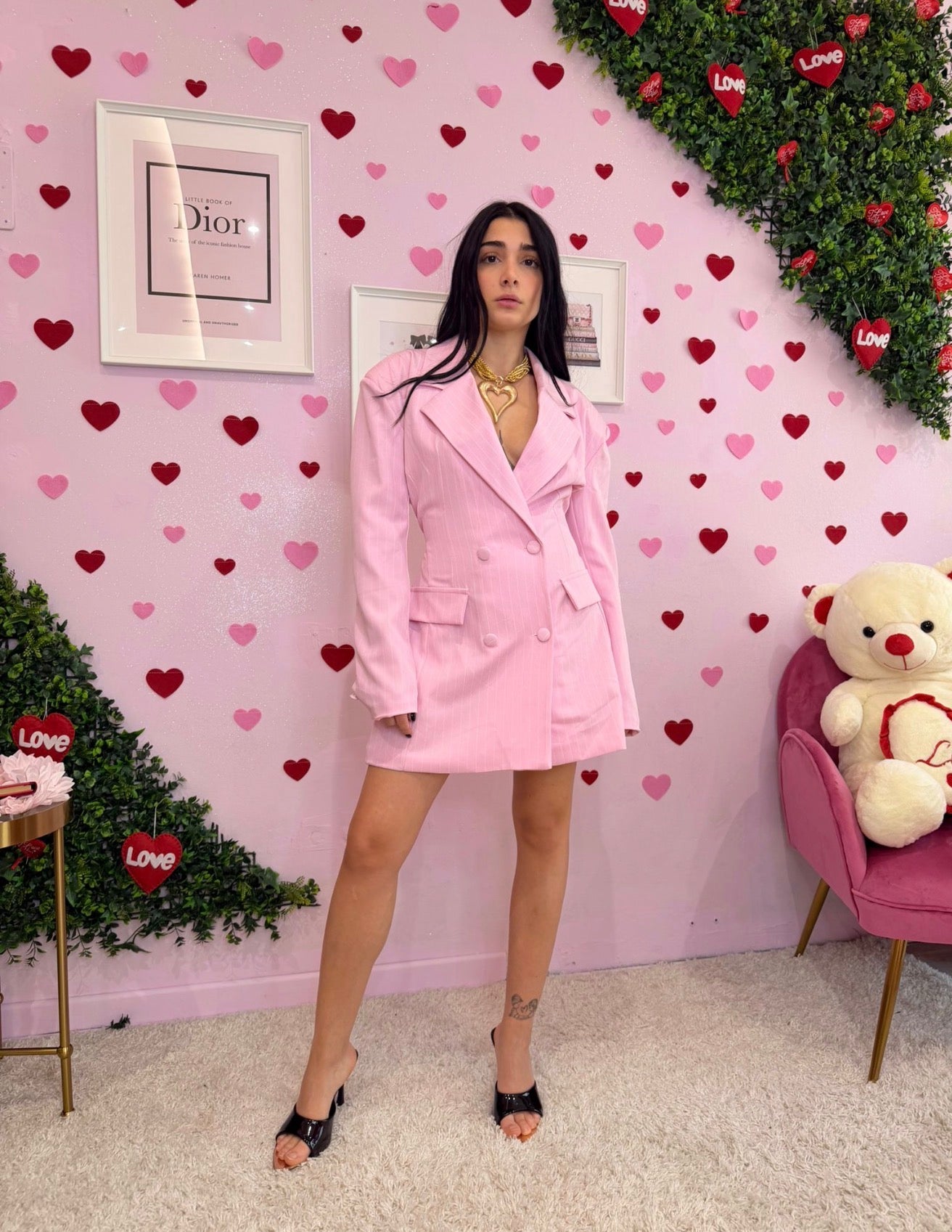 GIACCA VESTITO GESSATO ROSIE