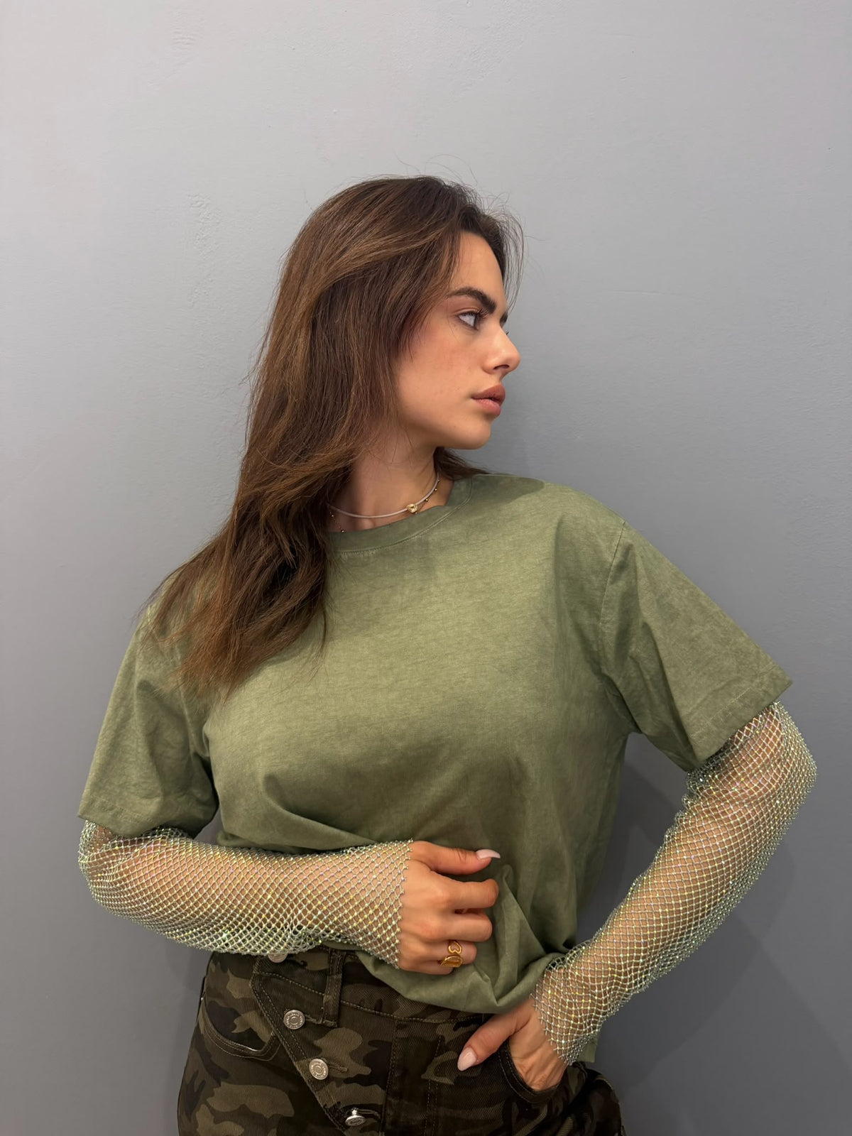 MAGLIA LUNA STRASS