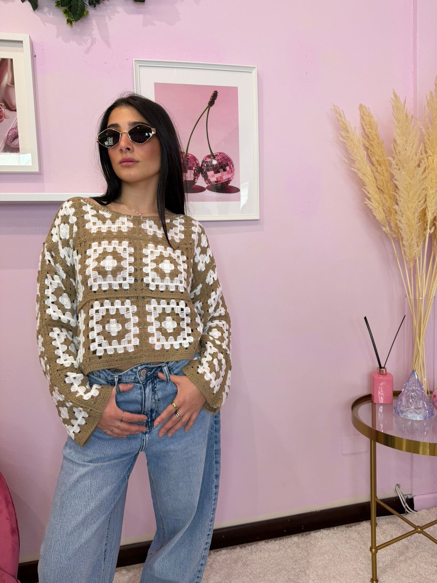 MAGLIA MACRAME MYKONOS
