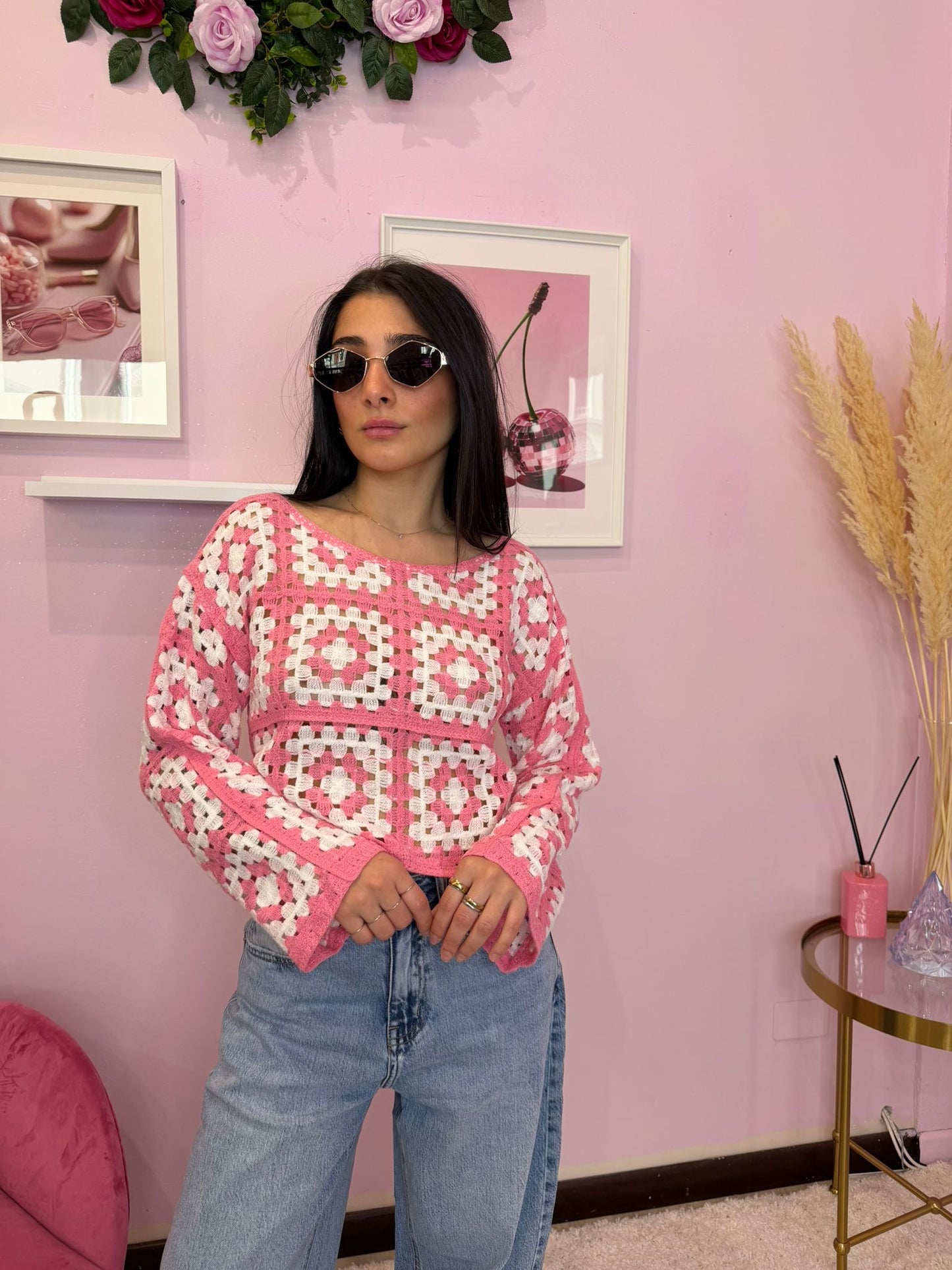 MAGLIA MACRAME MYKONOS