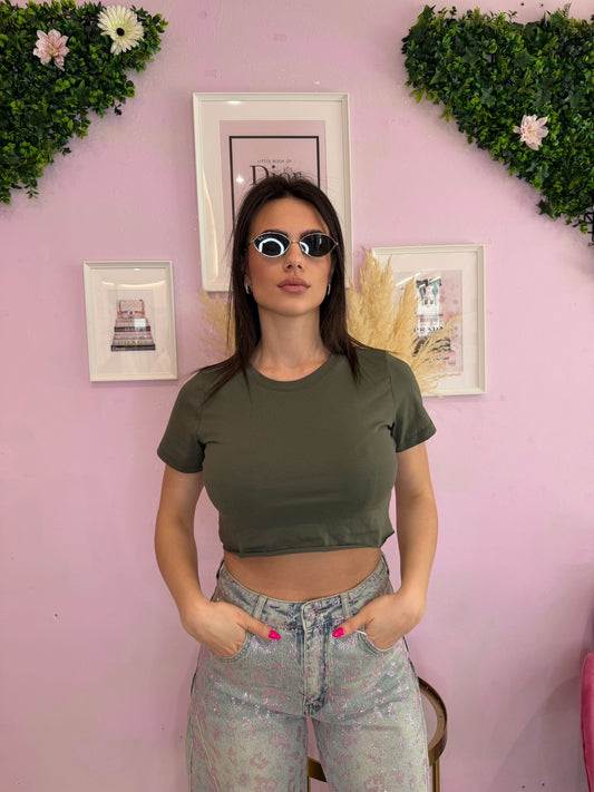 T-SHIRT CROP ZOE