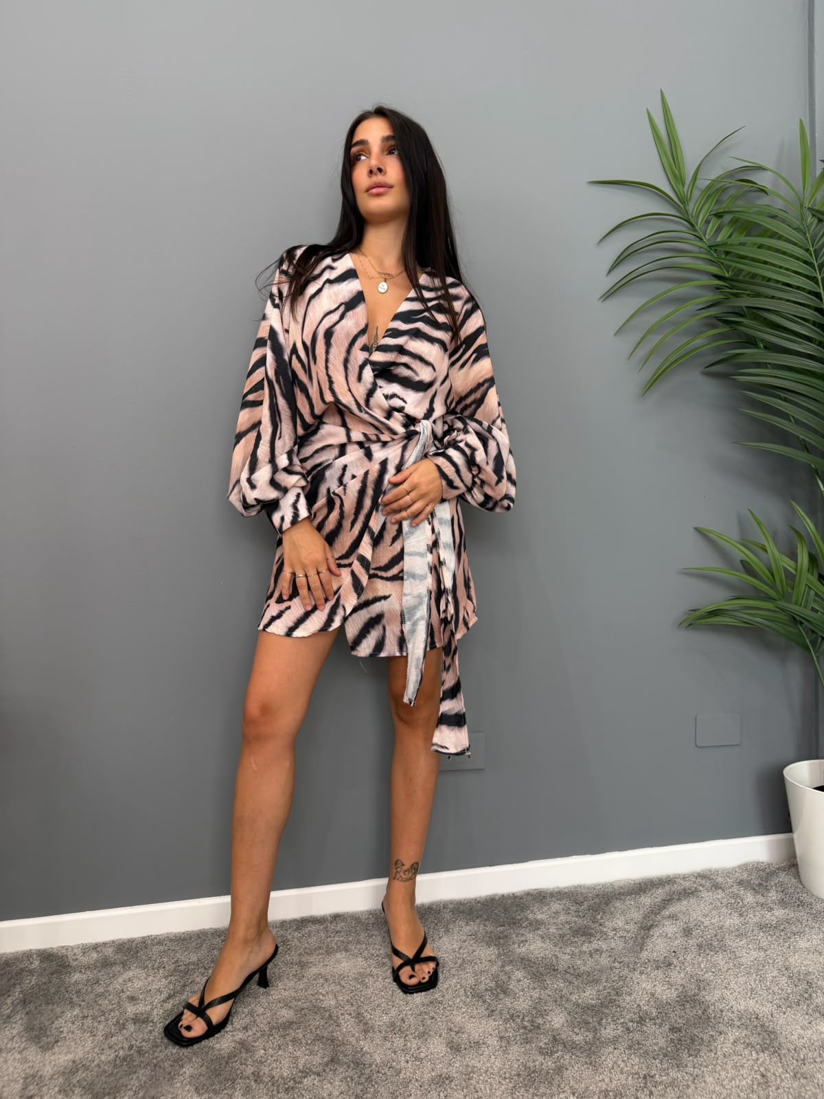 DRESS ZEBRATO