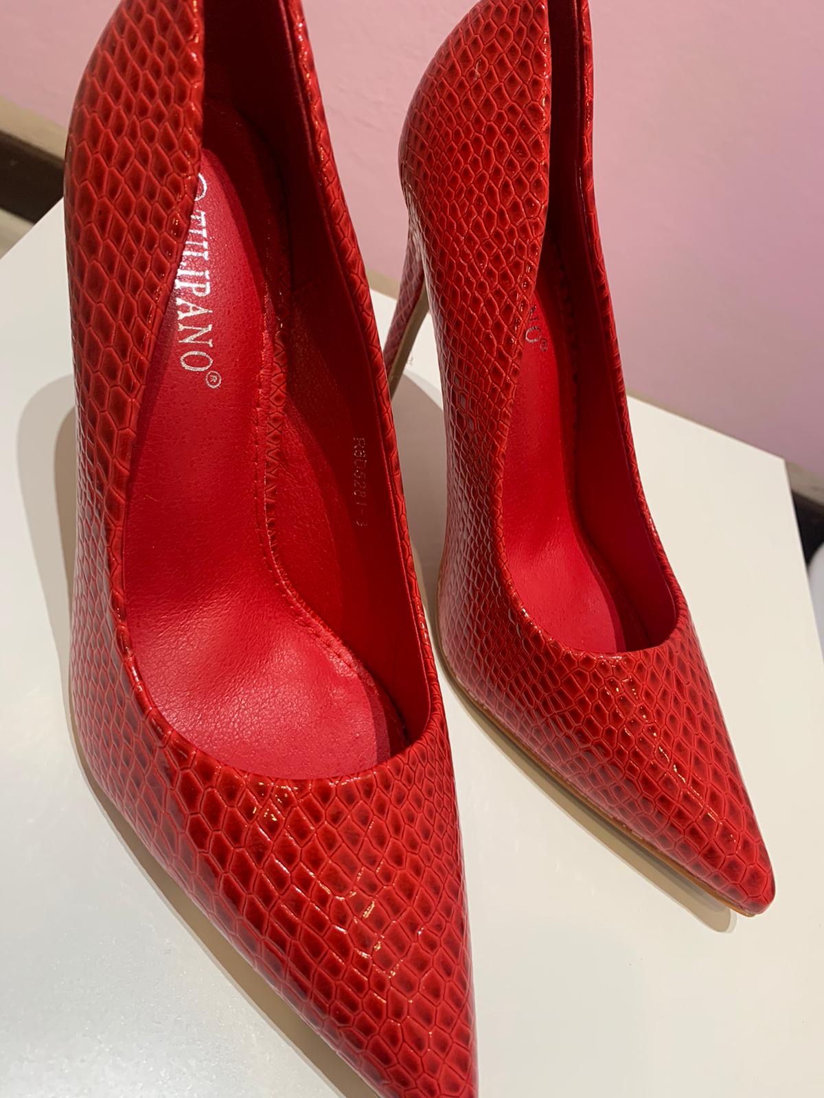 DÉCOLLETÉ ROSSO PITONATO