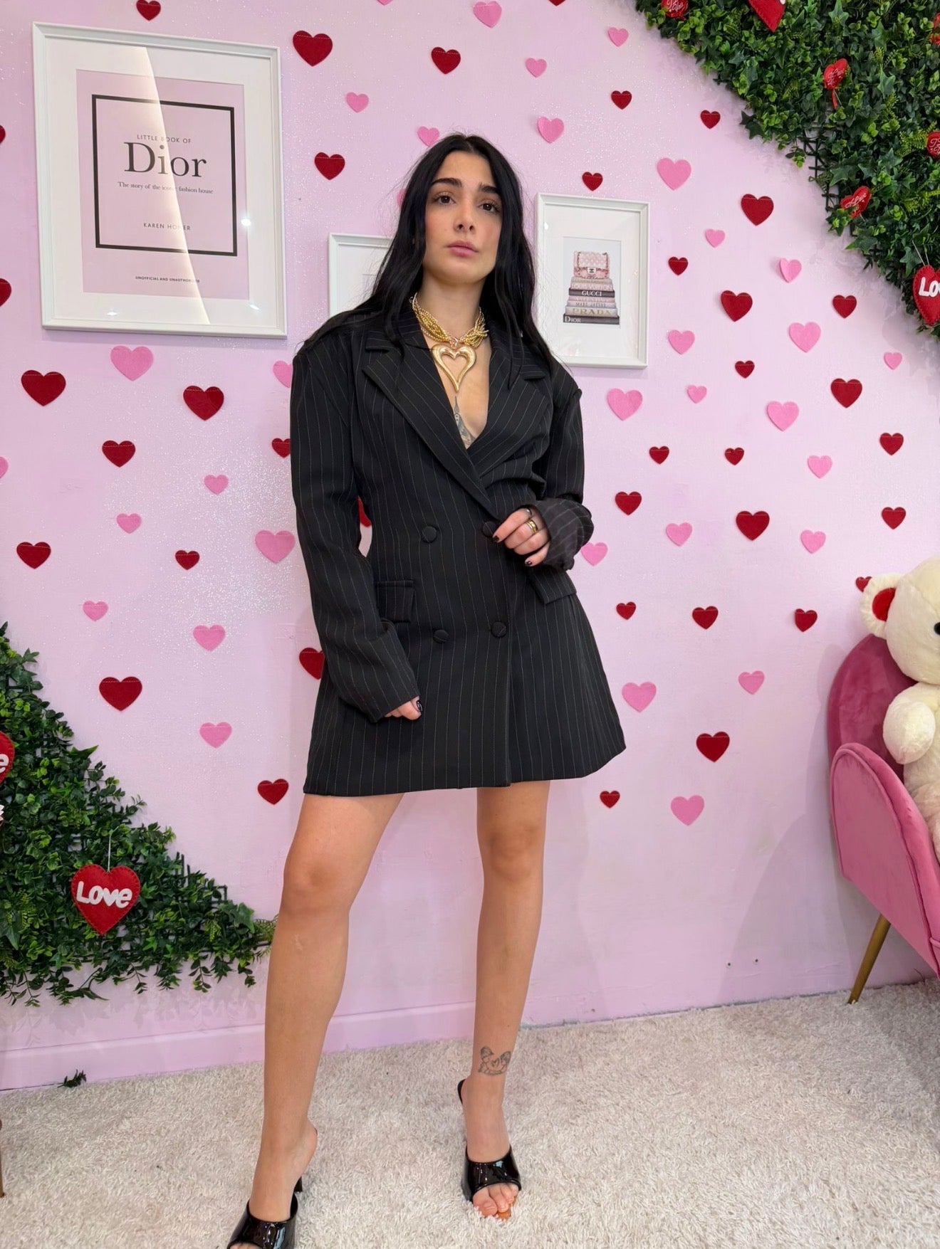 GIACCA VESTITO GESSATO ROSIE