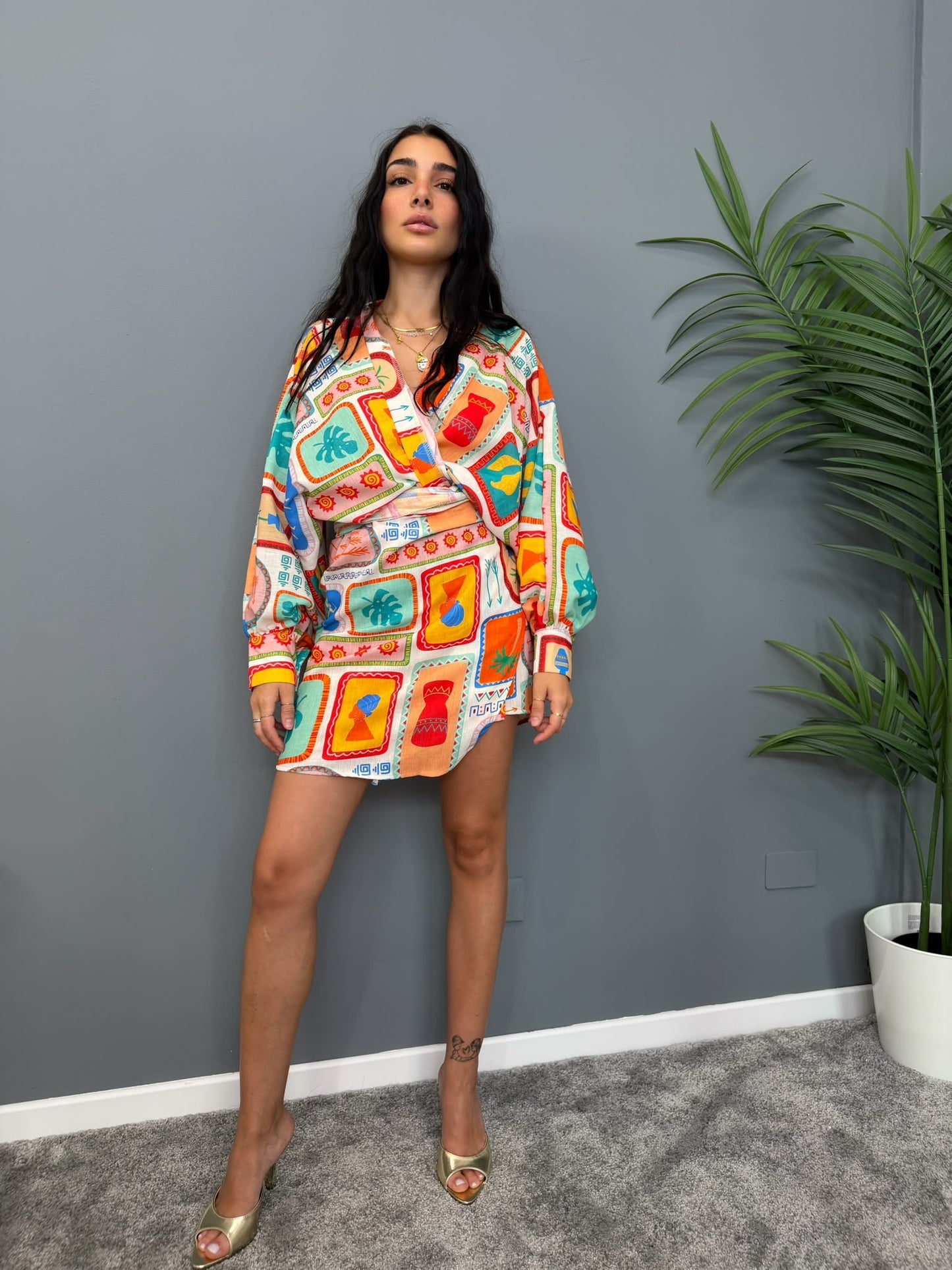 DRESS CAPRI