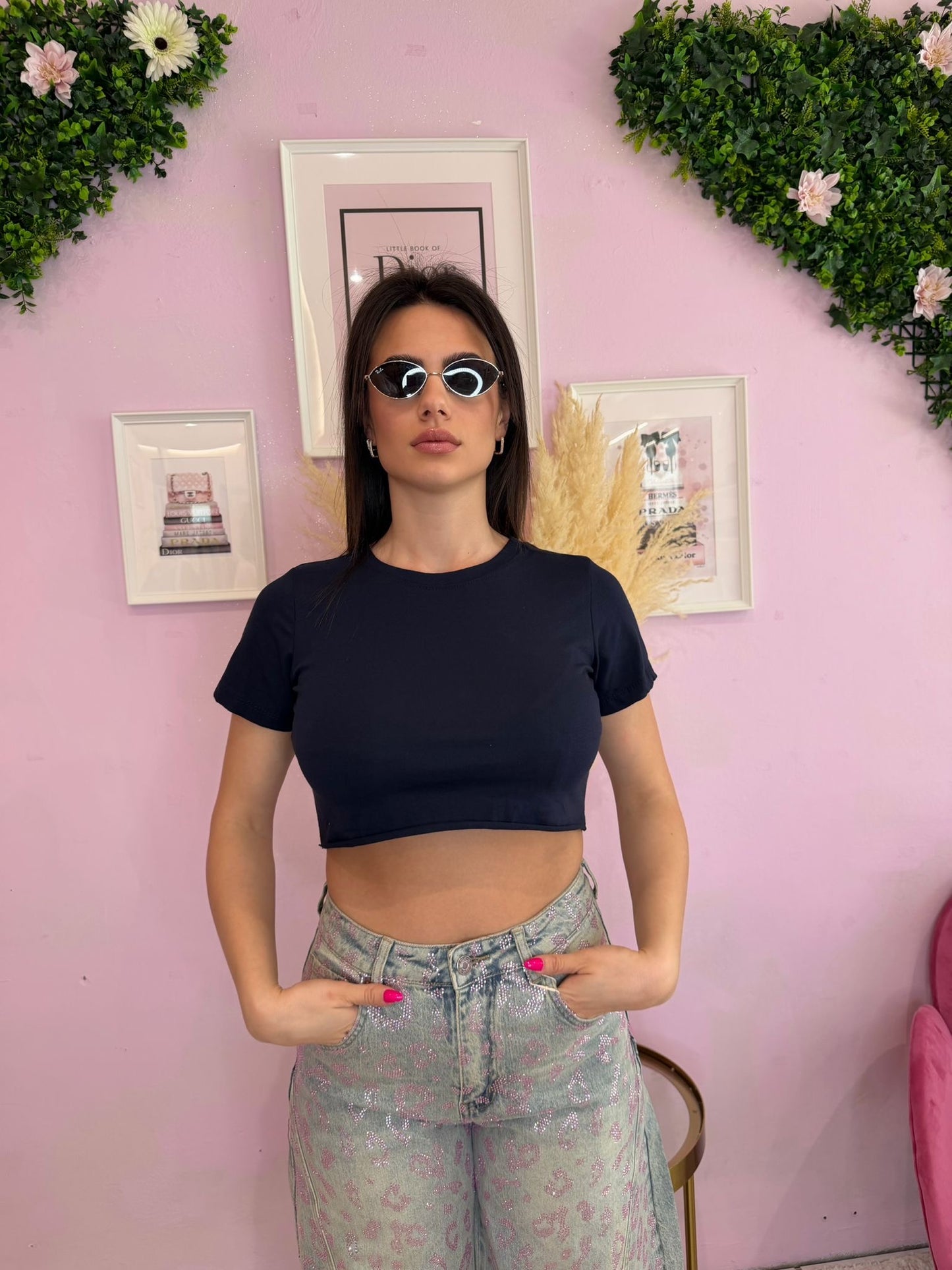 T-SHIRT CROP ZOE