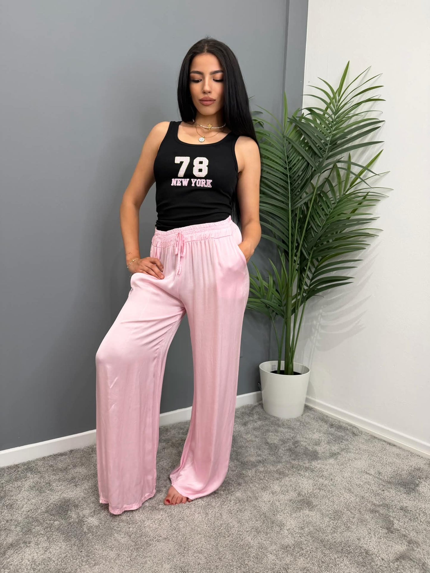PANTALONE SATIN