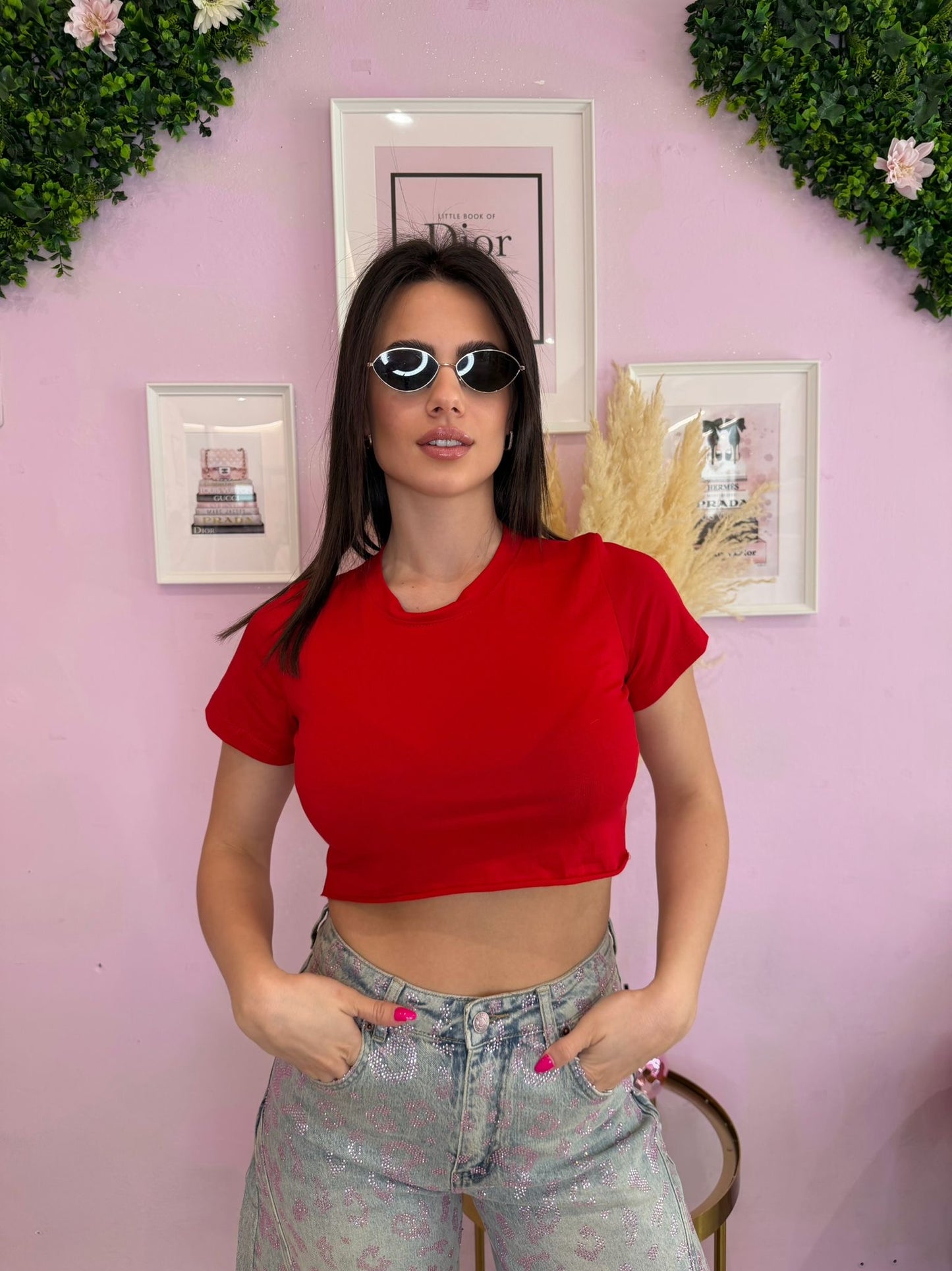 T-SHIRT CROP ZOE