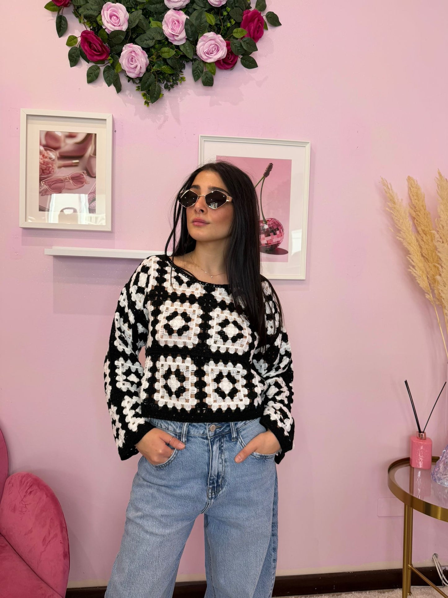 MAGLIA MACRAME MYKONOS