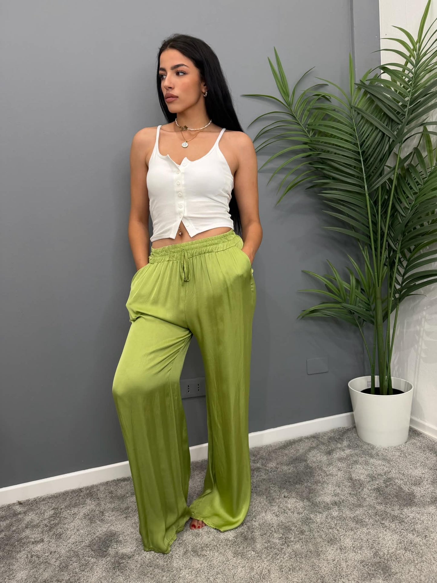 PANTALONE SATIN