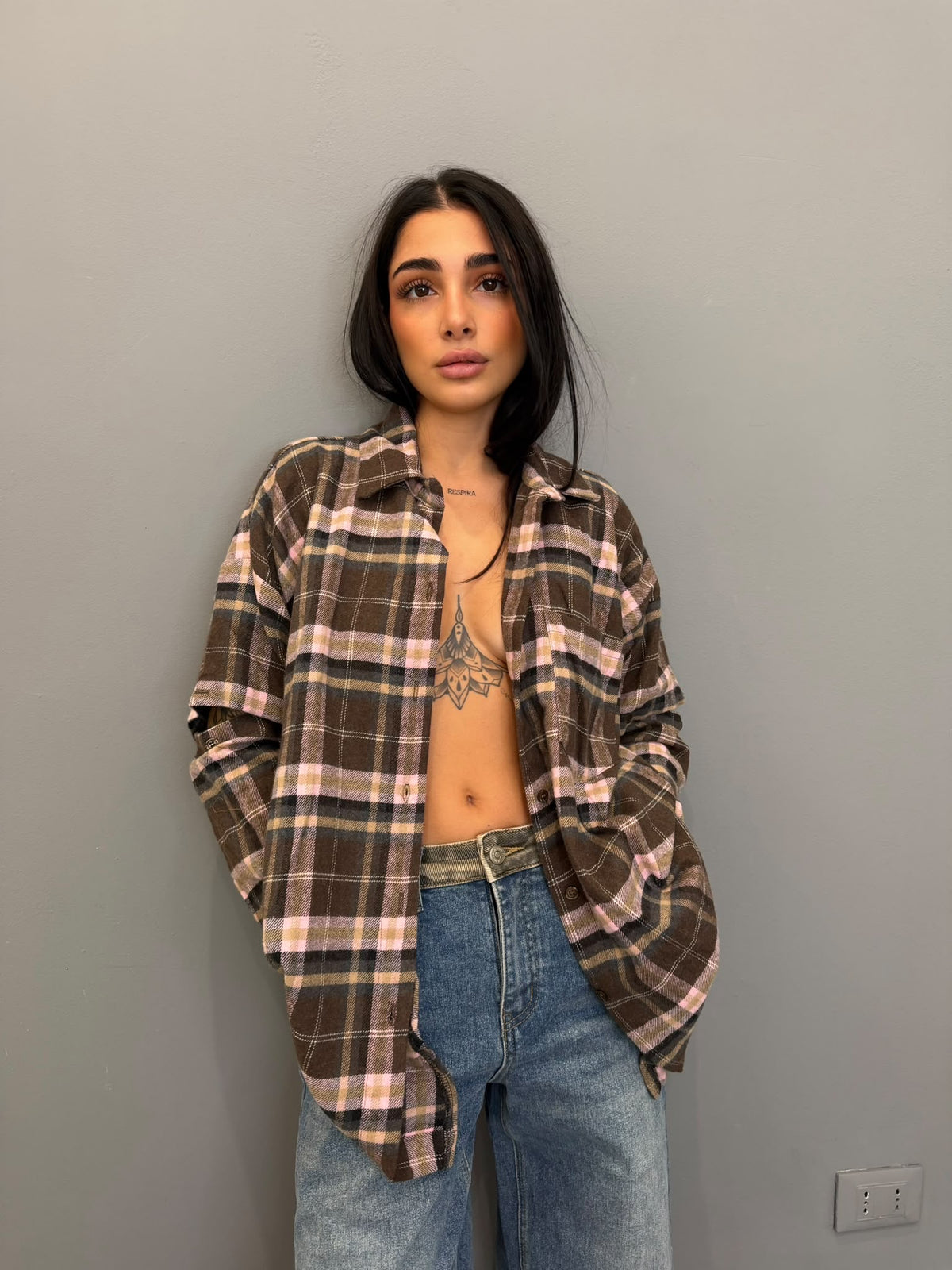 Camicia manicotti
