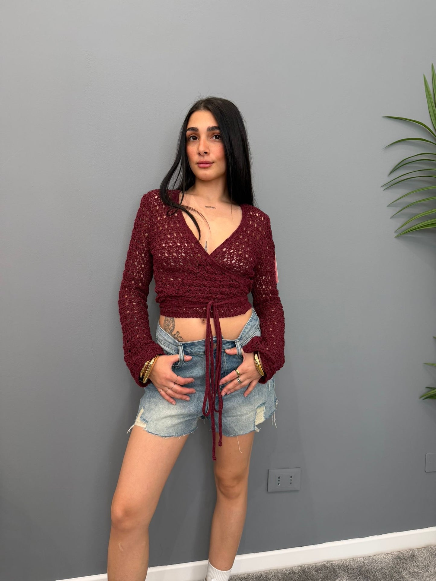 CARDIGAN INTRECCIO DELIA