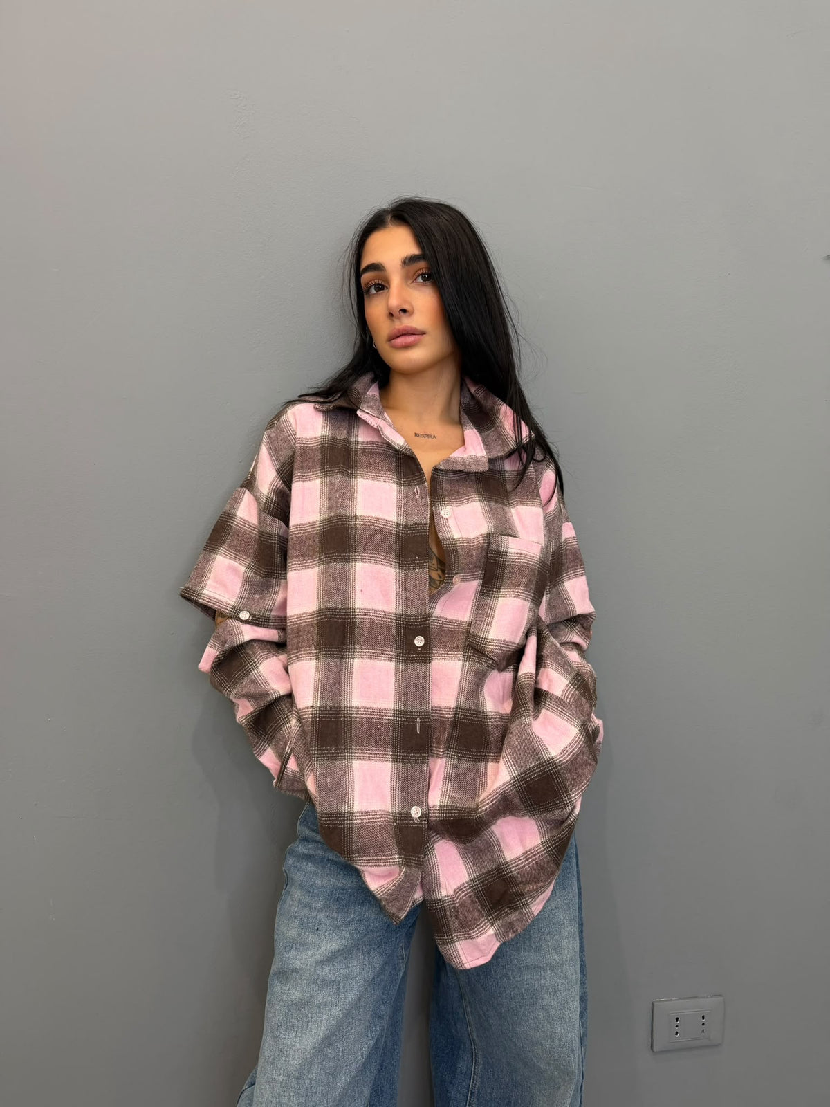 Camicia manicotti
