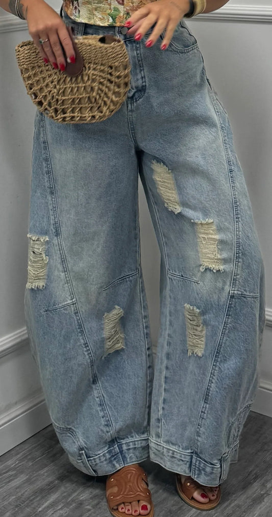 DENIM BALOON REVERSE