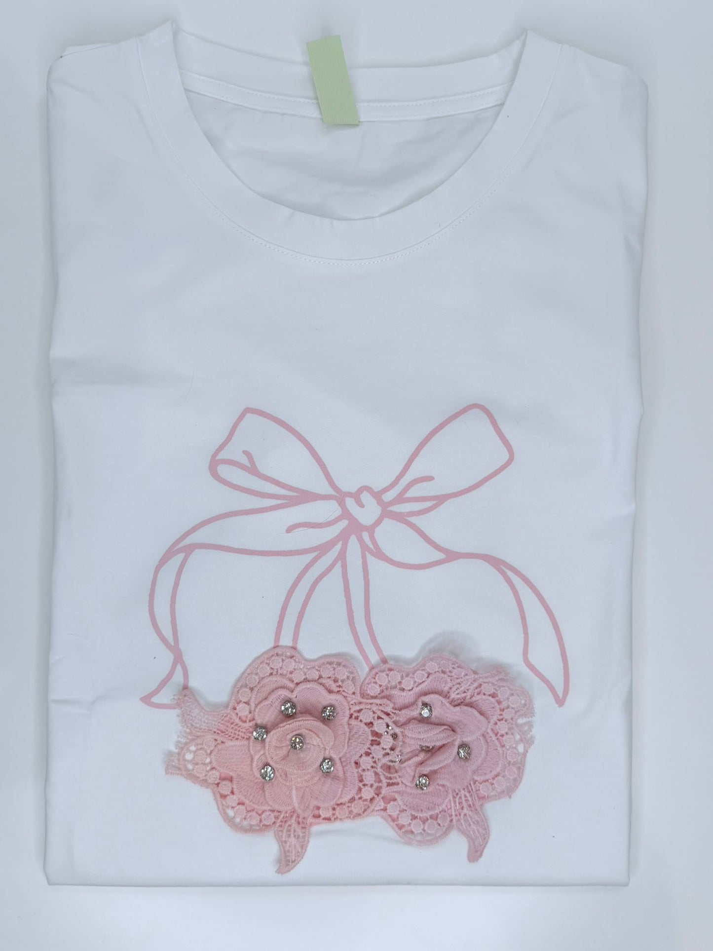T-shirt fiocco