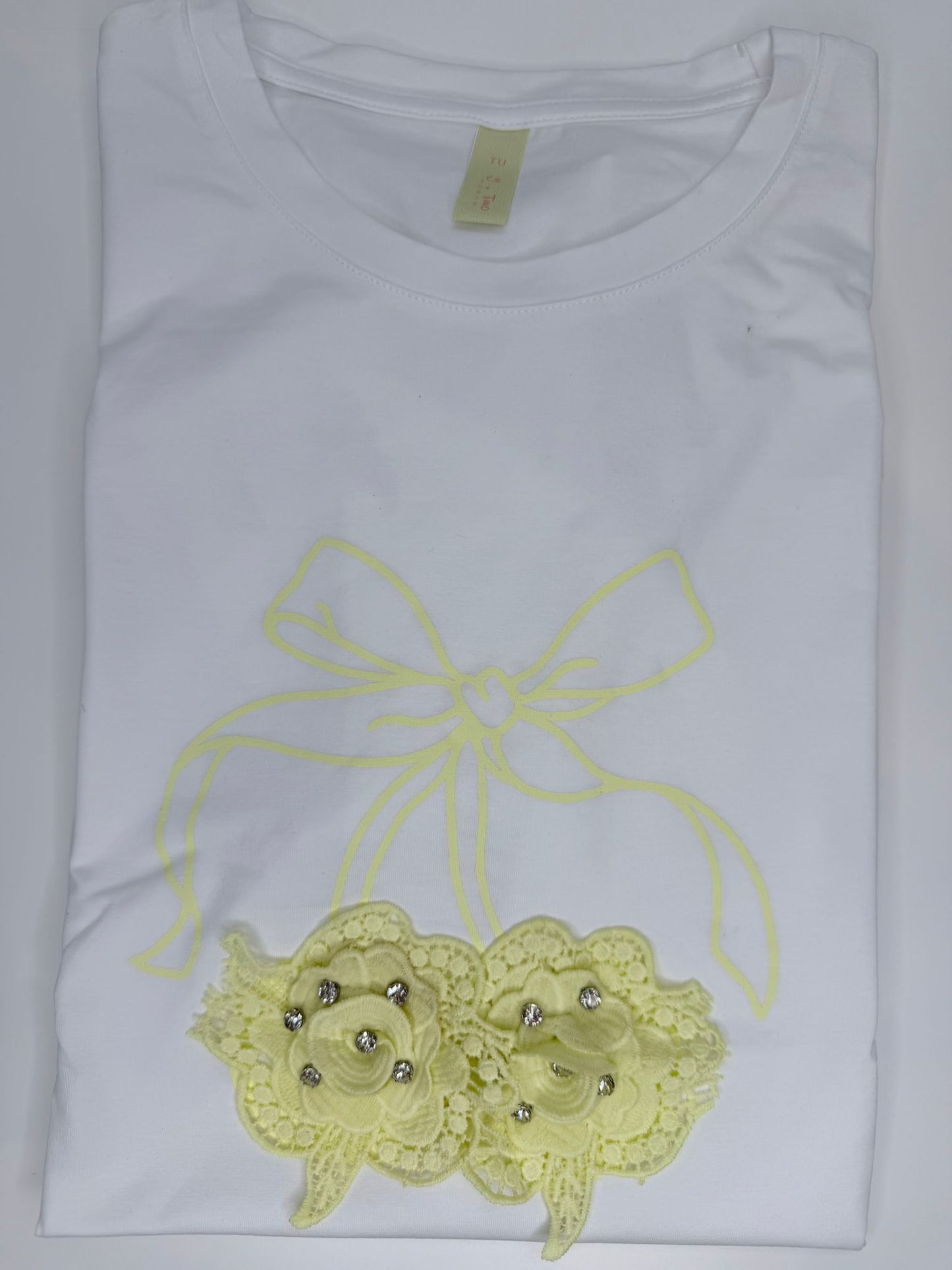 T-shirt fiocco