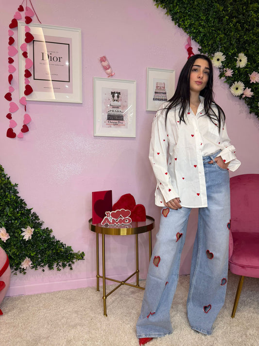 Camicia corazón